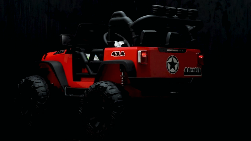 Electric 2-Seater Kids Ride-On Truck with Remote Control and 24V 9AH Battery