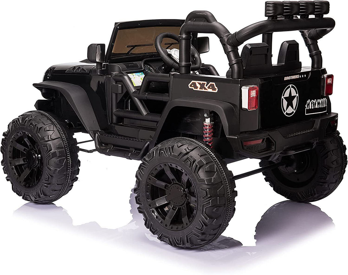 2-Seater Kids Electric Car with Parent Remote Control and Music - 24V Ride On Truck