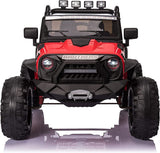 2-Seater 24V Kids Electric Jeep with Remote Control and LED Lights
