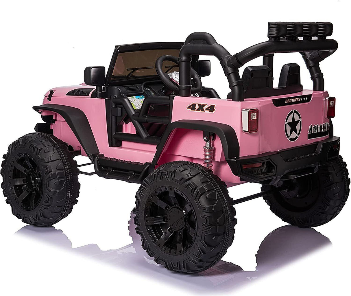 2-Seater 24V Electric Ride-On Car with Remote Control for Kids - 400W Power