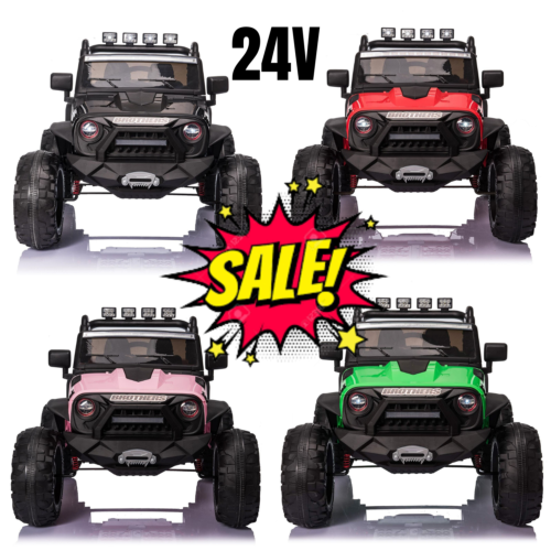 2-Seater Kids Ride On Truck with Remote Control and Powerful 200W Motors - Perfect Toy Car for Little Drivers!