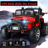 2-Seater Kids Ride On Truck with Remote Control and Dual 200W Motors - Fun Toy Car for Children