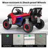 2-Seater Kids Ride On UTV with Suspension, Lights & Music - 12V RC Electric Vehicle