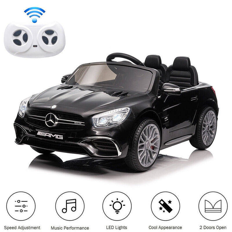 2-Seater Licensed Mercedes-Benz/Bentley Electric Ride-On Car for Kids with Remote Control