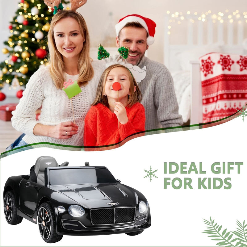 2-Seater Licensed Mercedes-Benz/Bentley Electric Ride-On Car for Kids with Remote Control