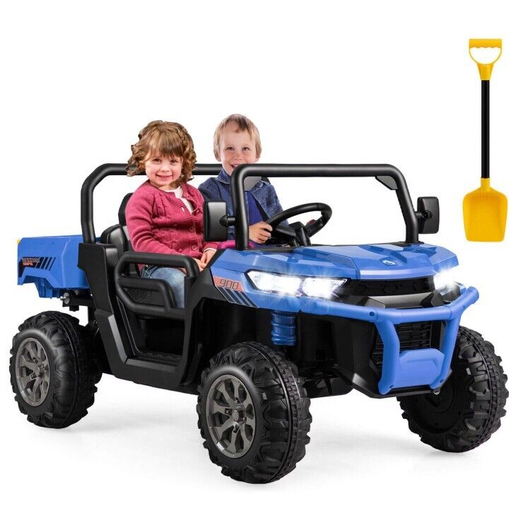2-Seater Ride-On Kids Truck Car with Remote Control - Perfect Gift for Children