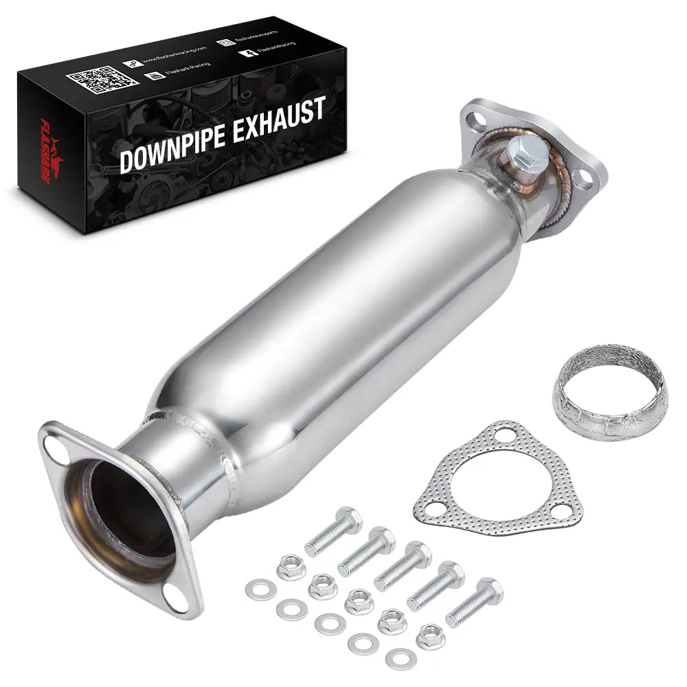 2.25" Catless Downpipe Exhaust for 1990-2001 Acura Integra / 1988-2000 Honda Civic / 1988-1991 CRX / 1993-1997 Del Sol