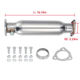 2.25" Catless Downpipe Exhaust for 1990-2001 Acura Integra / 1988-2000 Honda Civic / 1988-1991 CRX / 1993-1997 Del Sol