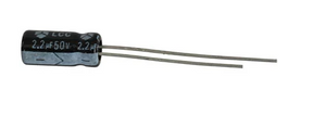 Capacitor 2.2µF 50 V Electrolytic Audio Coupling - Signal Processing TekShack