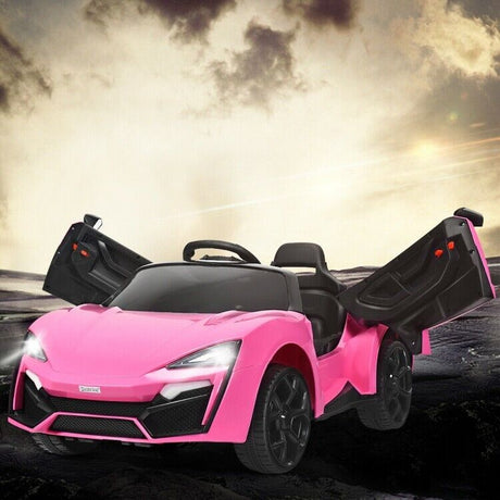 2.4G RC Electric Vehicle with Lights - 12V Power for Endless Fun!