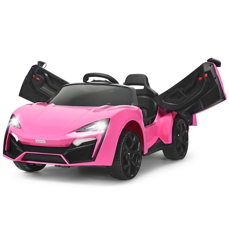 2.4G RC Electric Vehicle with Lights - 12V Power for Endless Fun!
