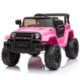2.4G RC Remote Control Kids Ride On Car Truck with Dual Drive - 12V Electric Toy for Children