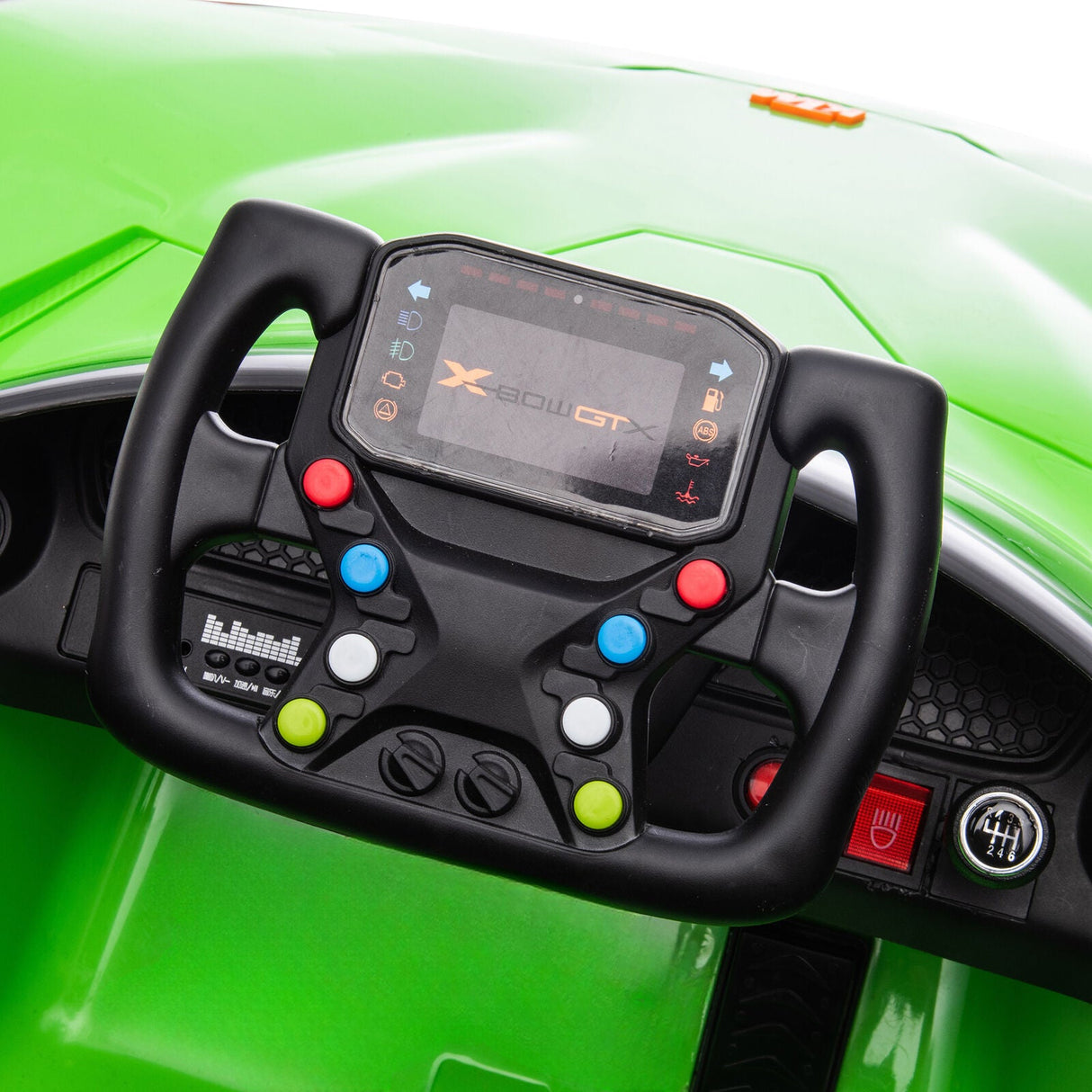 2.4G Remote Control Electric Car for Kids - 12V 7A Ride-On Toy with Parental Control