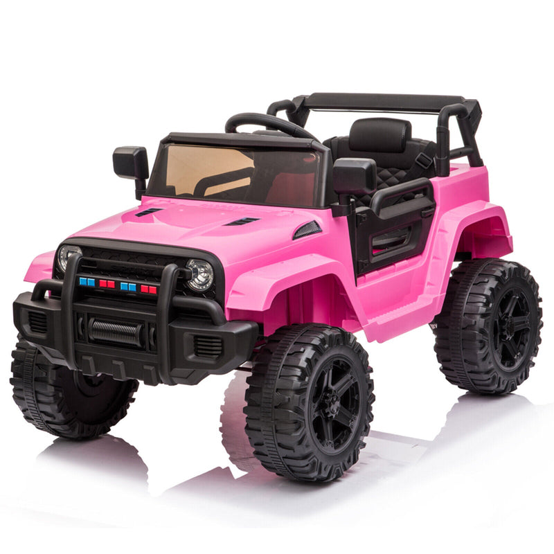 2.4G Remote Control Electric Dual Drive Kids Ride-On Truck Jeep Toy