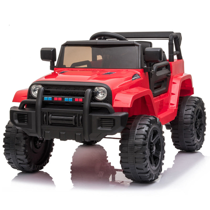 2.4G Remote Control Electric Dual Drive Kids Ride-On Truck Jeep Toy