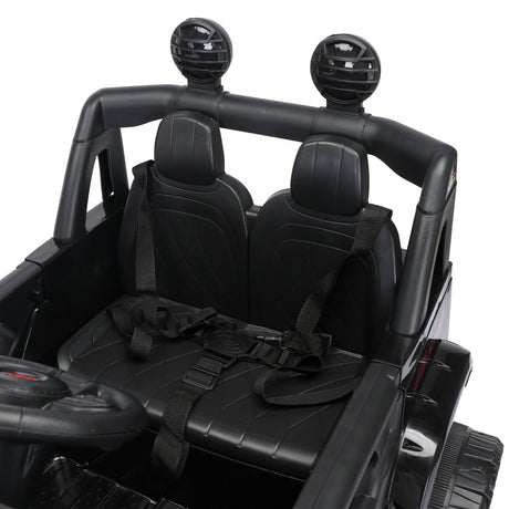 2.4G Remote Control Electric Ride-On Truck for Kids with Parental Control - 12V7A