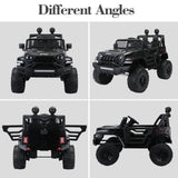 2.4G Remote Control Electric Ride-On Truck for Kids with Parental Control - 12V7A