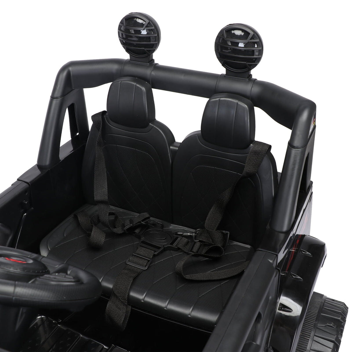 2.4G Remote Control Electric Ride-On Truck for Kids with Parental Control - 12V7A