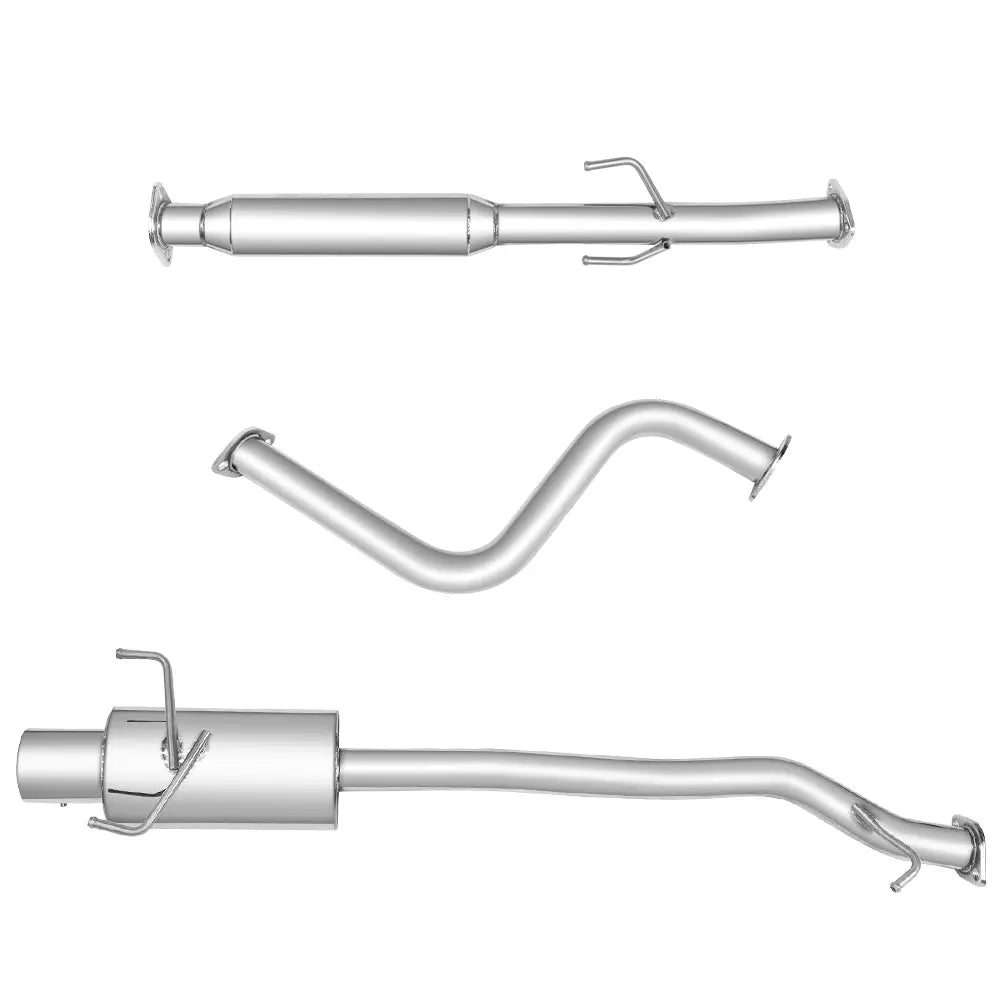 1990-1993 Honda Accord Catback Exhaust 2.5" Pipe 4" Tip N1 Style 2.2L SOHC