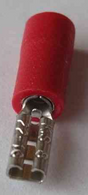 22-16 AWG 2.8MM (FEMALE) RED Spade Wire Connector TekShack