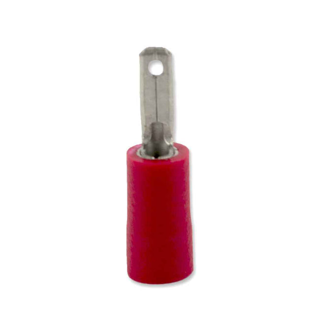 22-16 AWG 2.8MM (MALE) RED Spade Wire Connector TekShack
