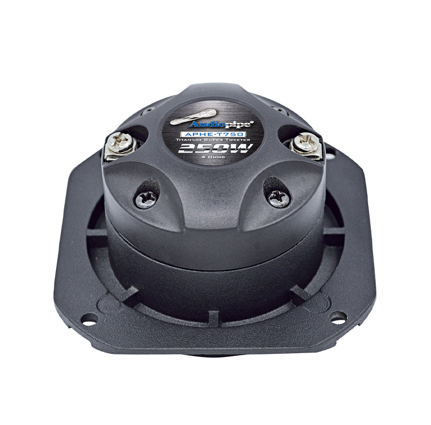 3.3" Super High Frequency Titanium Tweeter (APHE-T750), Sold in pairs Audiopipe