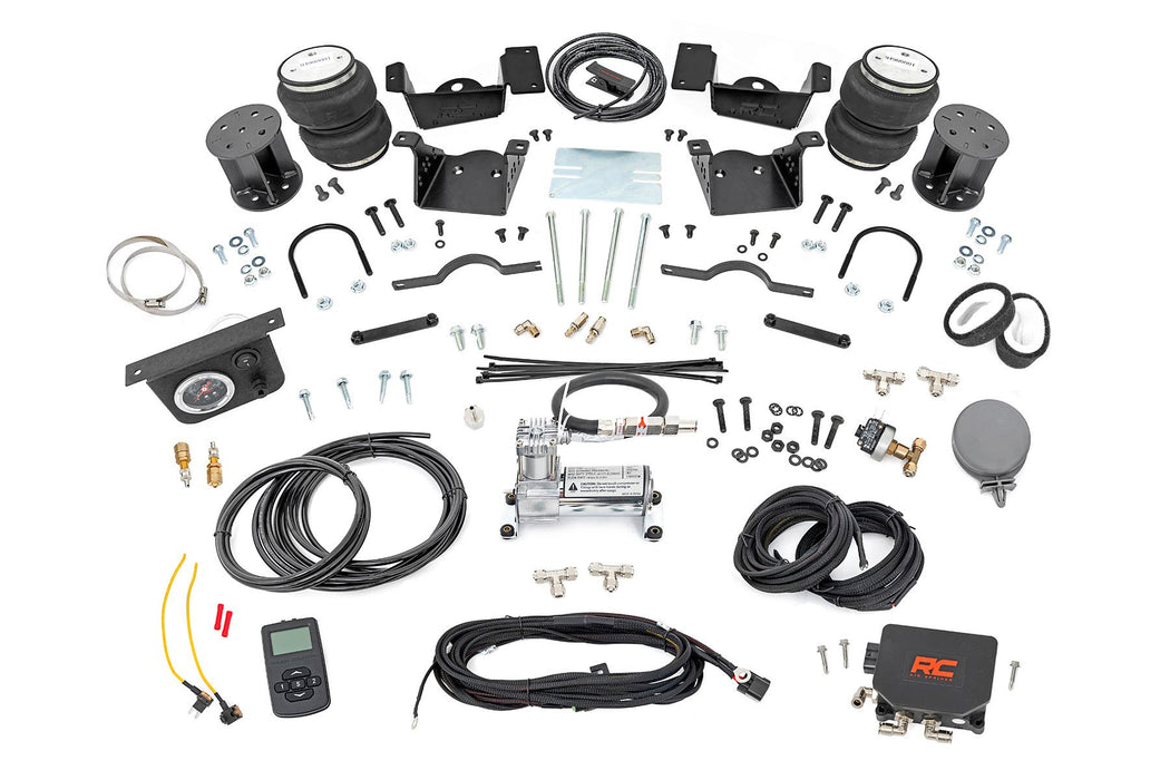 Air Spring Kit w/compressor | Wireless Controller | 3-5 Inch Lift Kit | Chevy/GMC 2500HD/3500HD (20-