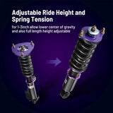 2000-2005 Mitsubishi Eclipse Coilover Shock Absorbers Struts 4PCS Flashark