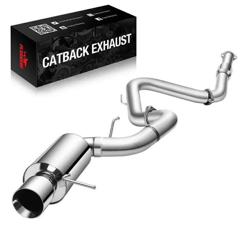 Performance Catback Exhaust System for 2000-2005 Mitsubishi Eclipse Spyder GS | 2-Door Convertible | 3.0L 6G72 V6 Flashark