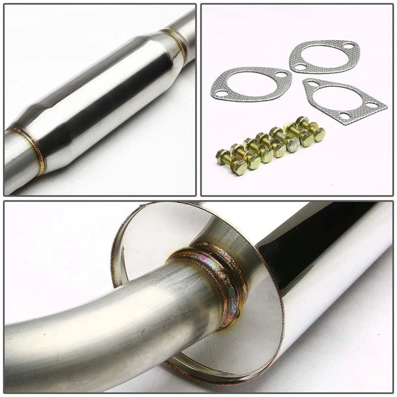 Performance Catback Exhaust System for 2000-2005 Mitsubishi Eclipse Spyder GS | 2-Door Convertible | 3.0L 6G72 V6 Flashark