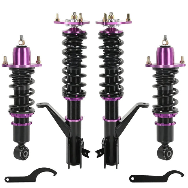2000-2006 Honda Civic VII Coilovers for EM2 ES ET Saloon – 4PCS Flashark