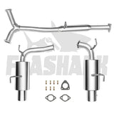 2000-2009 Honda S2000 Catback Exhaust System w/ Dual N1 Tip Flashark