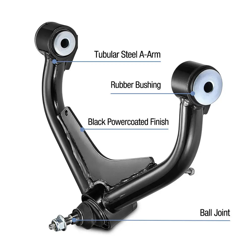 2000-2010 Chevy Silverado GMC Sierra 2500 3500HD Hummer H2 Lifted Front Upper Control Arms 2 Inch-4 Inch