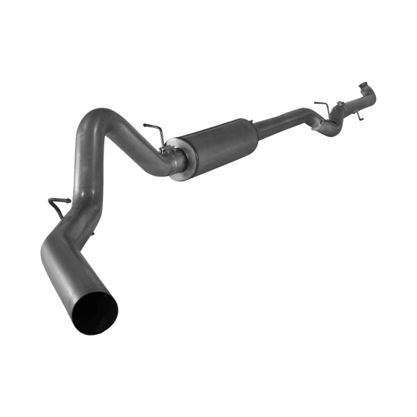 2001-2007 Duramax 4" Downpipe Back Exhaust w/ Muffler (431107 / 432107)