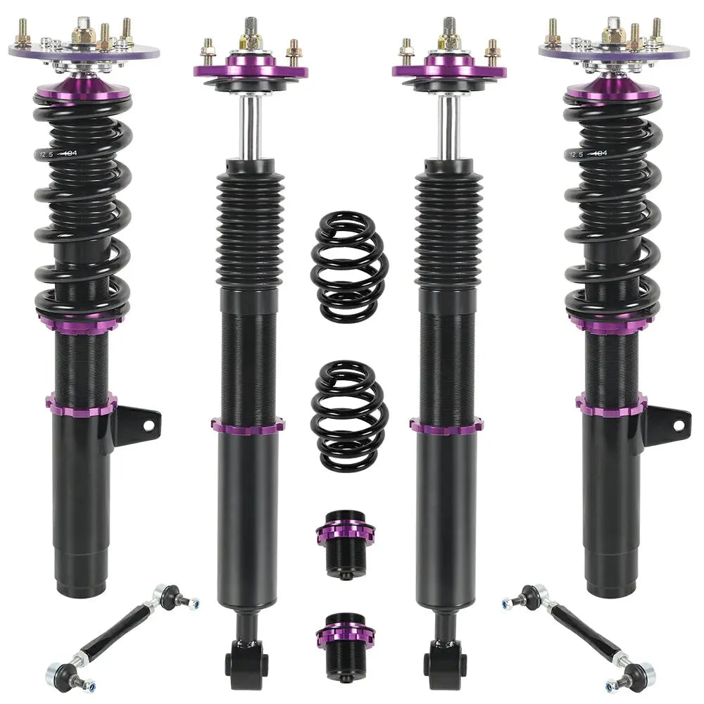 BMW 3-Series E46 Coilovers for 1998-2005 318i/323i/325i/325xi/325Ci/328i/328Ci/330i/330xi - 4PCS Flashark