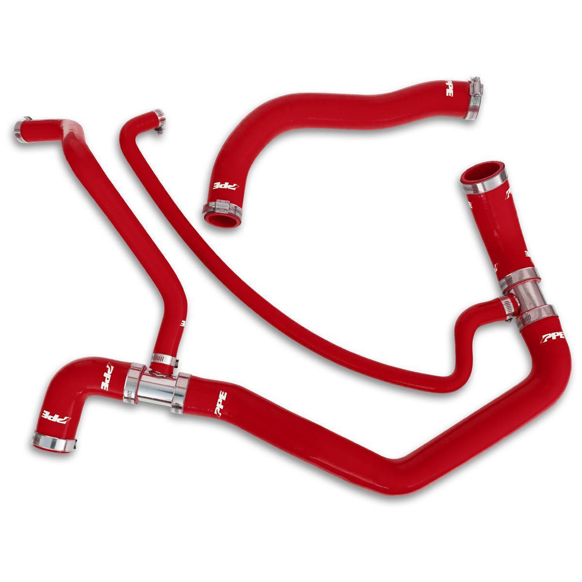 2001-2005 Duramax LB7 PPE Performance Silicone Upper & Lower Coolant Hose Kit (119020100)