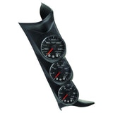 2001-2007 Duramax LB7/LLY/LBZ Spek-Pro Black on Black Antiglare Triple Pillar Gauge Kit (P73021)