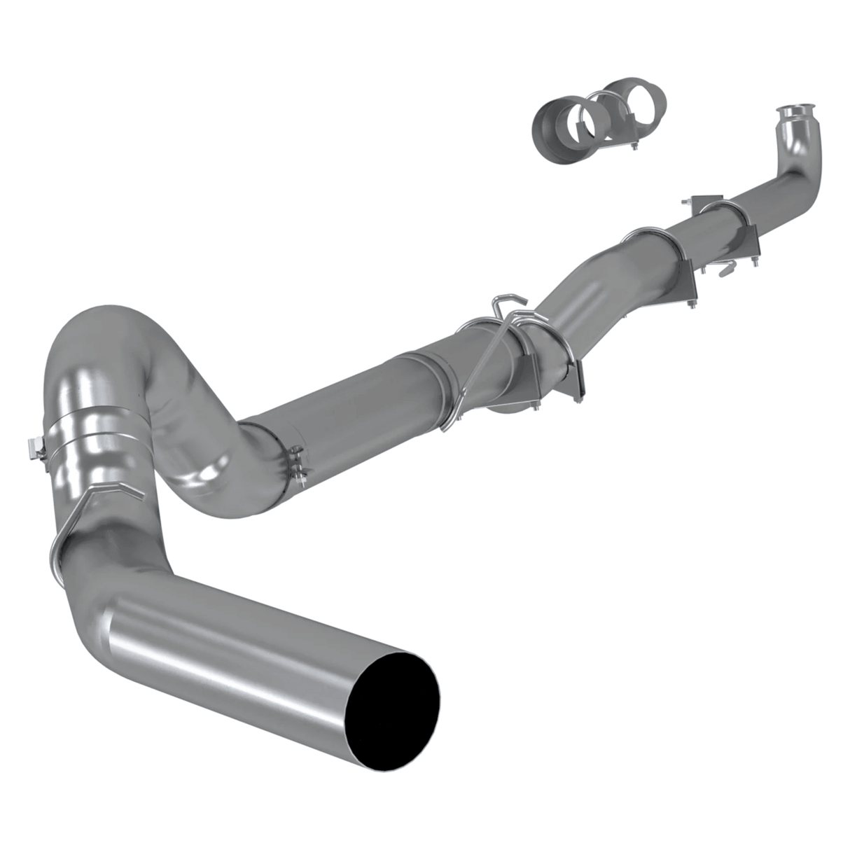 2001-2007 Duramax LB7/LLY/LBZ Stainless Steel 5" Cat-Back Exhaust (S60200SLM)