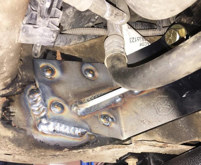 2001-2010 Duramax Kryptonite Idler Support Frame Gusset (KRGUSSET10)