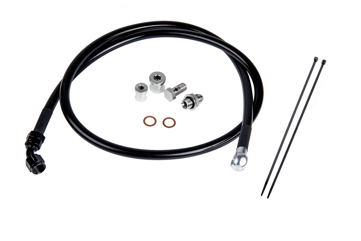 2001-2016 Duramax 6.6L Remote Turbo Oil Feed Line Kit (FPE-DTFL-0116)