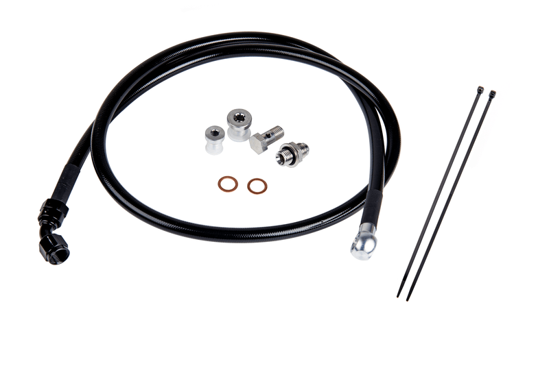 2001-2016 Duramax 6.6L Remote Turbo Oil Feed Line Kit (FPE-DTFL-0116)