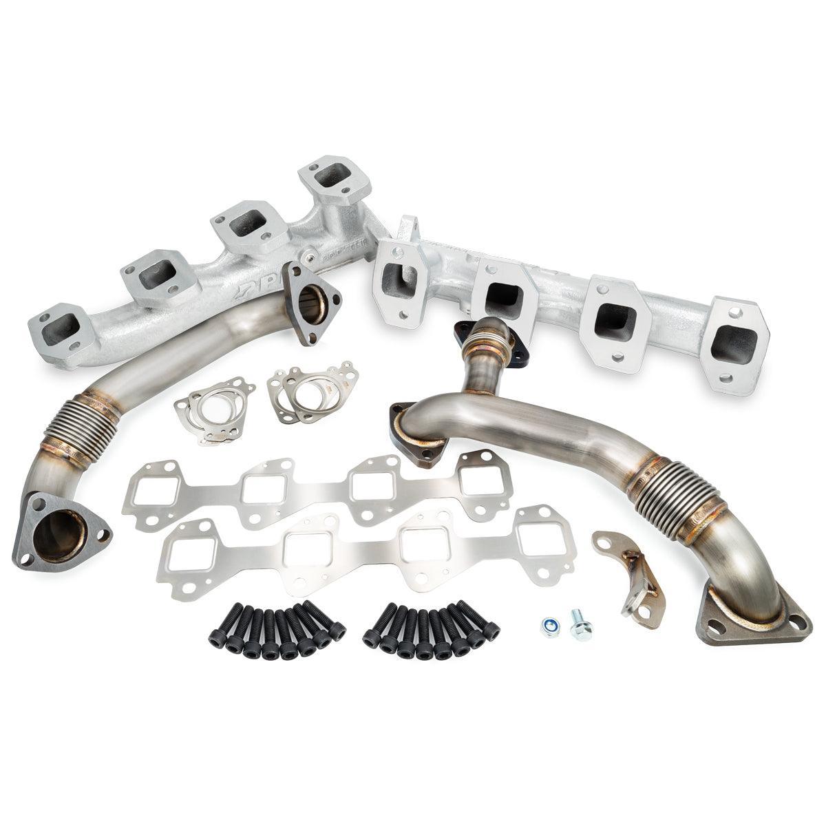 2001-2024 Duramax PPE High-Flow Exhaust Manifold & Up-Pipe Kit (116111035)