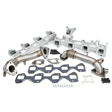 2001-2024 Duramax PPE High-Flow Exhaust Manifold & Up-Pipe Kit (116111035)