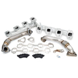 2001-2024 Duramax PPE High-Flow Exhaust Manifold & Up-Pipe Kit (116111035)