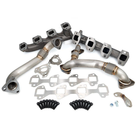 2001-2024 Duramax PPE High-Flow Exhaust Manifold & Up-Pipe Kit (116111035)