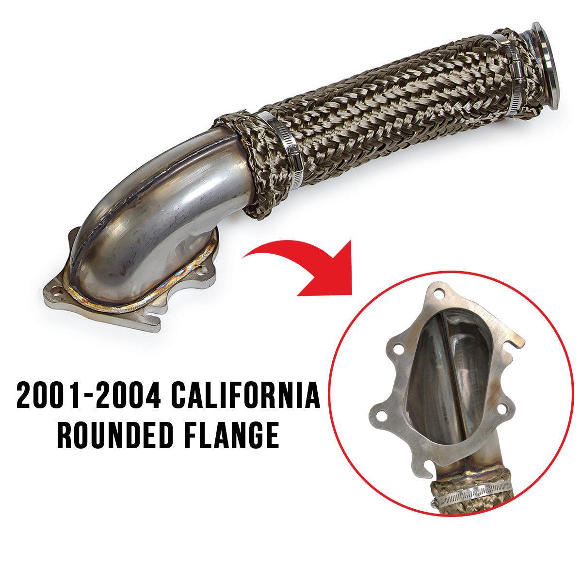 2001-2024 Duramax PPE 3" 304 Stainless Steel Down Pipe (117000X00)