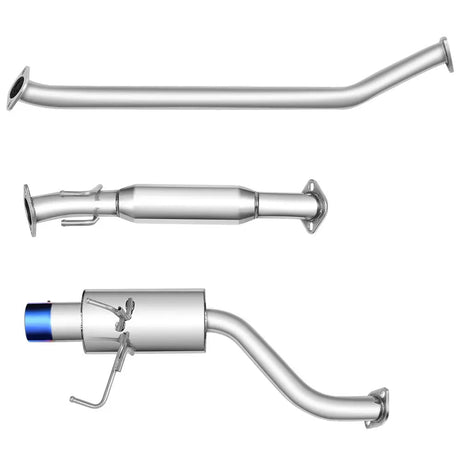 2002-2006 Honda Acura RSX DC5 Type-S 4-inch Burnt Muffler Tip K20 Catback Exhaust System 2.0L