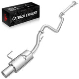 2002-2006 Nissan Sentra SE-R Spec V 2.5L B15 QR25DE I4 Catback Exhaust w/ 4 Inches Muffler Tip