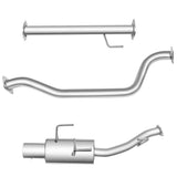 2002-2006 Nissan Sentra SE-R Spec V 2.5L B15 QR25DE I4 Catback Exhaust w/ 4 Inches Muffler Tip