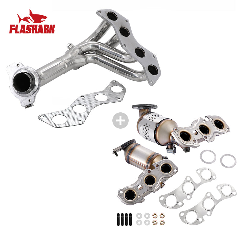 Exhaust Header for 2005-2010 Toyota Scion TC Ant10 JDM 2.4L Flashark